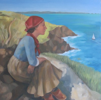 Peasant Girl Brittany sold
